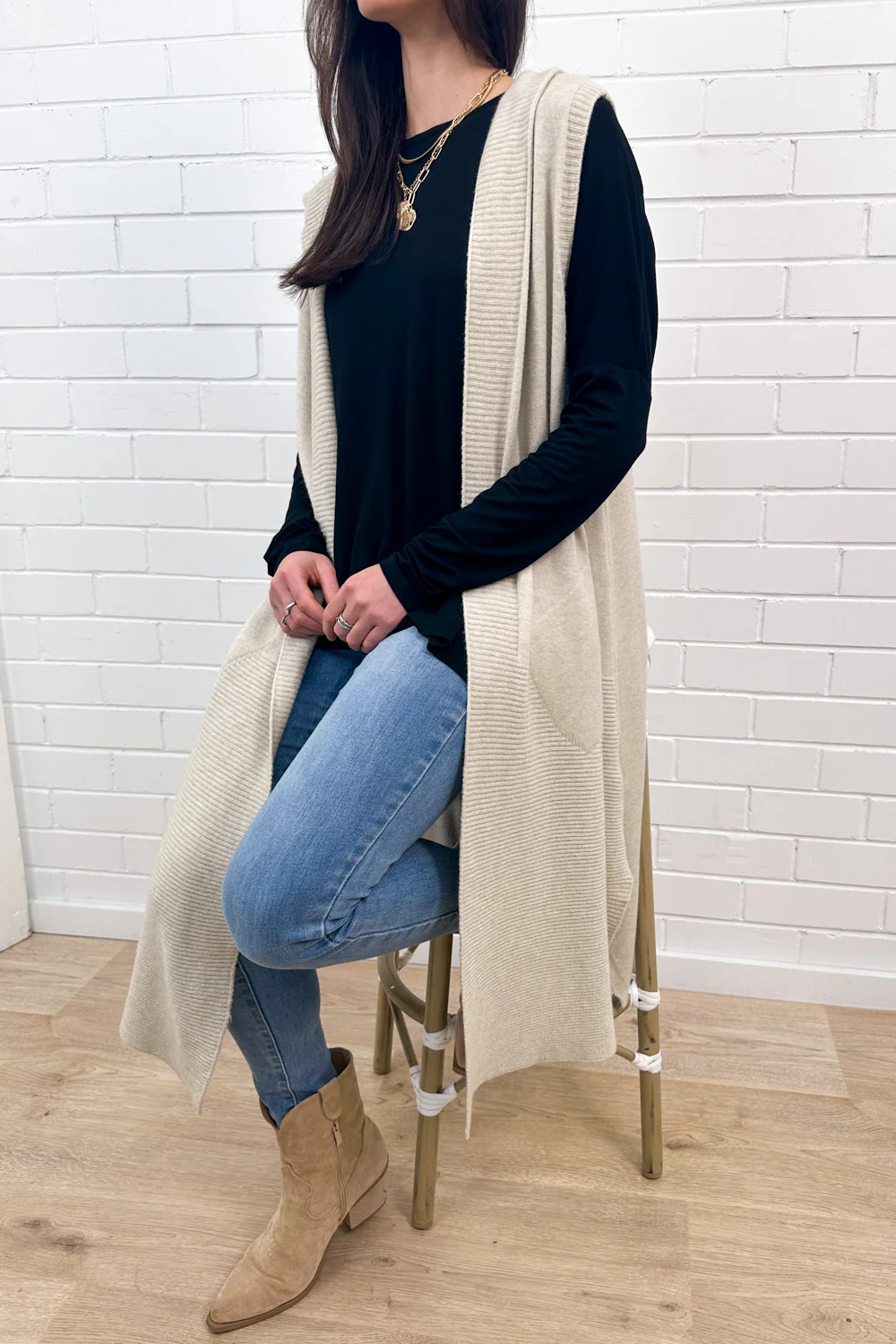Beige Tops